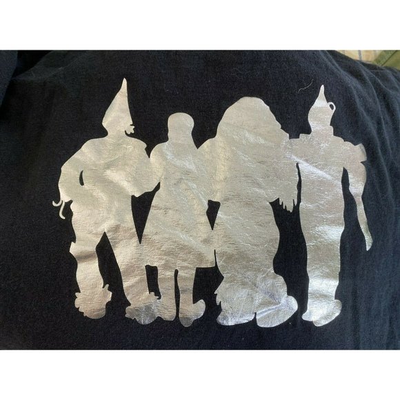 Kids Wizard of Oz Characters T Shirt Gildan‎ Black - Picture 8 of 11